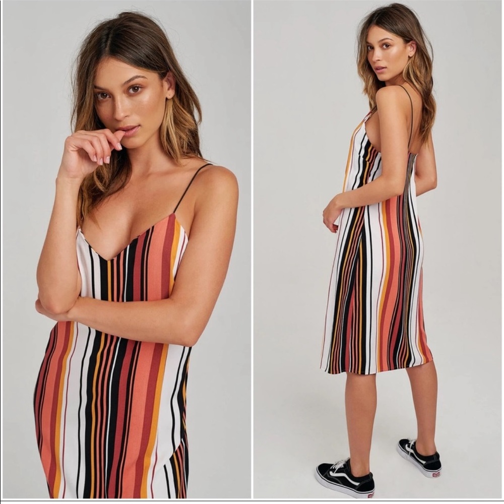 Volcom Shell Shocked Dress Dark Clay